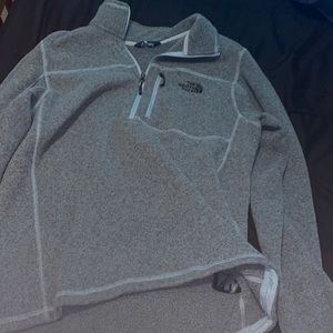 Mens north face pullover 1/4 Zip